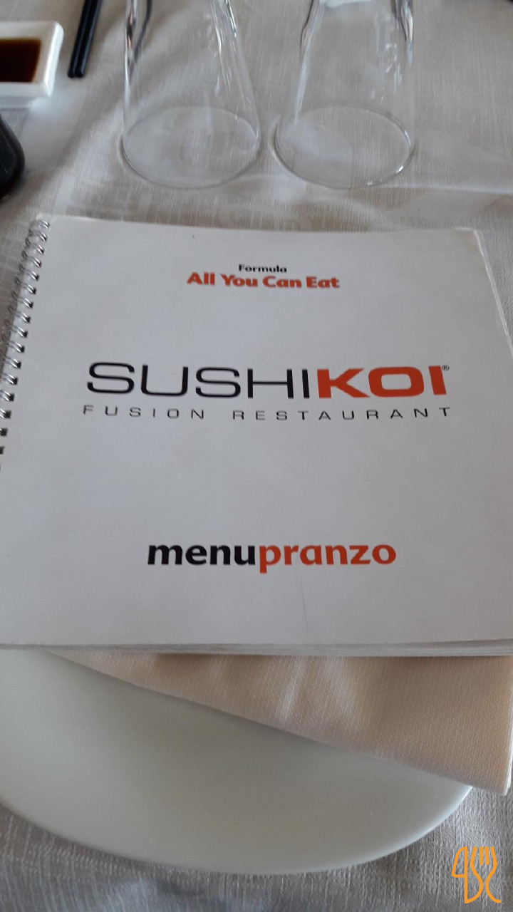 Sushi Koi Monza Carte