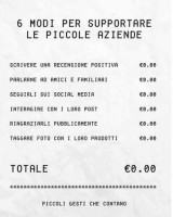 Loro Di Napoli menu