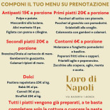 Loro Di Napoli menu