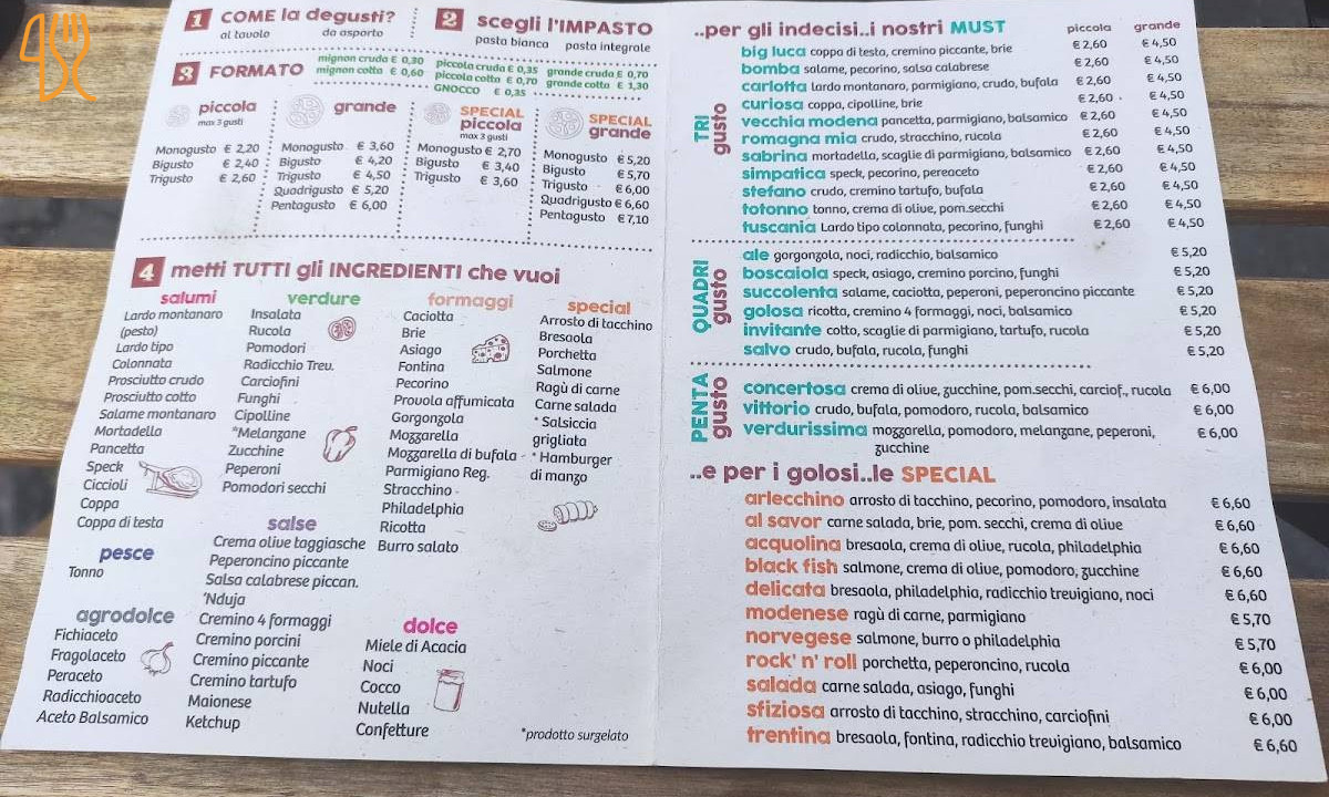 L'or-ma Crescenteria Carte