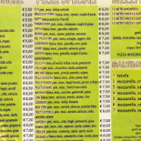 Pizzeria Sofia Cognento Carta