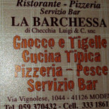 La Barchessa Carte