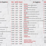 Pizzeria Lo Scugnizzo Da Pasquale menu