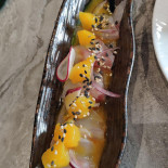 Sushi Koi food