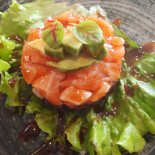 Sushi Koi food