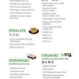 Sushiaurora Treviso Carte