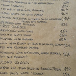 A Taverna D ' 'e Zoccole menu