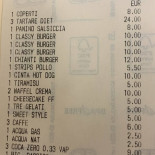 Gambrinus Montecatini Terme menu