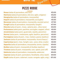 Dapié menu