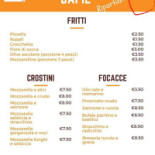 Dapié menu