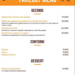 Dapié menu