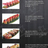 Mr. Zhang Sushi menu