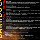 Bistrot Il Buco menu