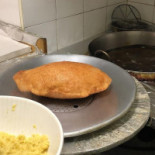 Pizza Fritta Nourriture