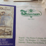 Pizzeria Trianon Carte