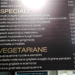 Bottega 50 Speisekarte