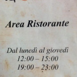 Agorà Food Carte