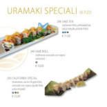 Acanto menu