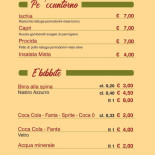 Trattoria Napoletana Cicerenella menu