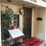Pierino Penati outside