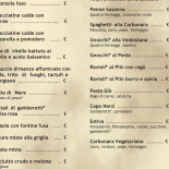 Caponord Risto Pub menu