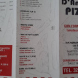 D'angelo Pizza Carte