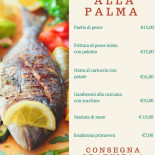 Pizzeria Alla Palma menu