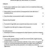 Boschetti Menu