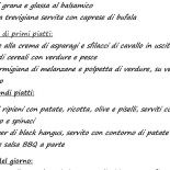 Boschetti Menu