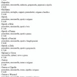 Buona Pizza menu