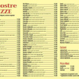 Buona Pizza menu