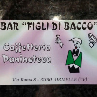 Figli Di Bacco menu