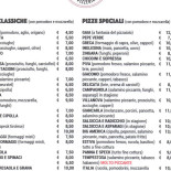 Pizzeria Gaia Da Camino menu