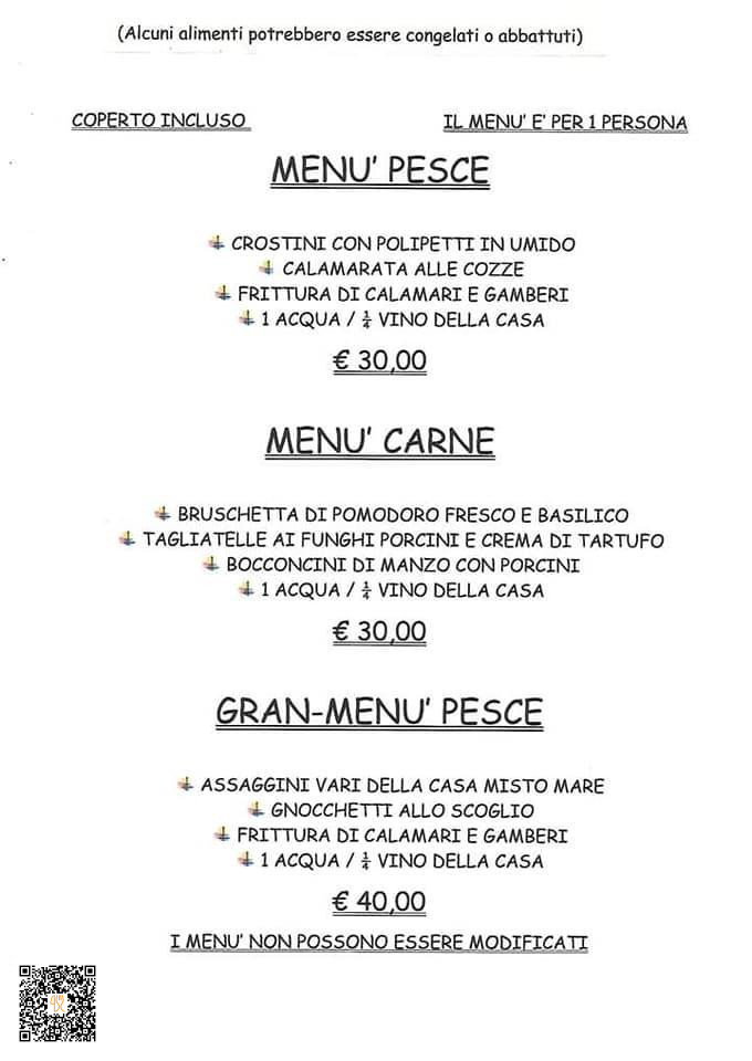 Pizzeria Da Nicco Carta