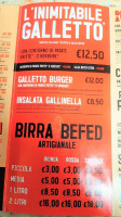 Befed Brew Pub Oderzo menu