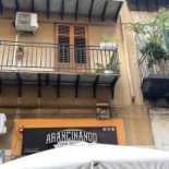 Arancinando outside