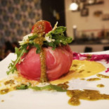 Bites food