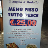 Sapori Del Golfo Carte