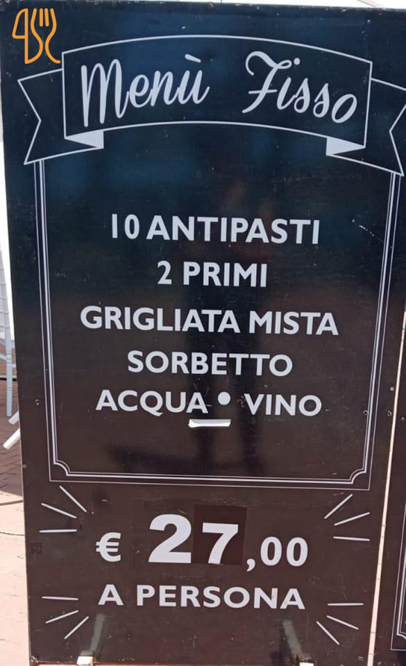 Sapori Del Golfo Carte