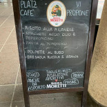 Platz Cafè menu