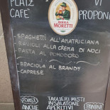 Platz Cafè menu
