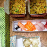 Noodles&sushi Comida