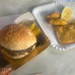 Burgerpizza Nourriture