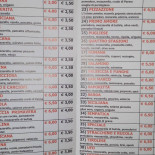 Pizzeria Willy Carte