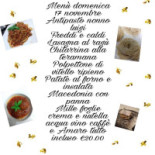 Trattoria Nonno Luigi menu