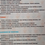 Porto Sushi P. Ercole Carte