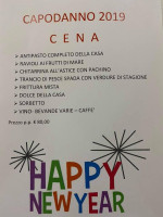 Lido Oriente menu