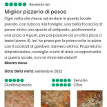 O' Vesuvio Pizzeria Napoletano Carta