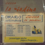 Chicca La Piadina menu