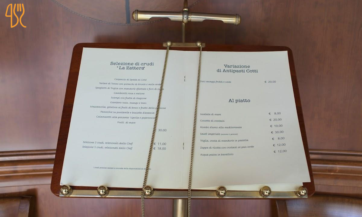 La Zattera Carte